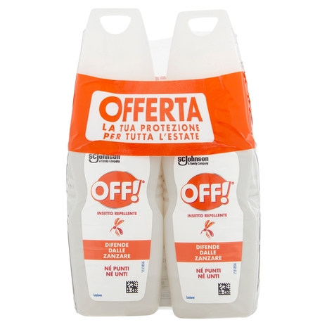 Off!, Insetto repellente Spray Bipacco, 100 ml